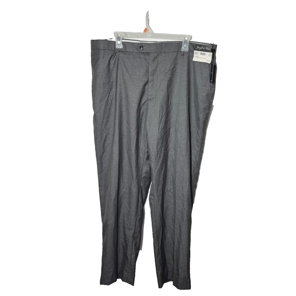 Joseph & Feiss Other - Joseph‎ & Feiss Pants Mens 41x31 (T42x32) Gray Poly Wool Classic Fit  Dress NEW